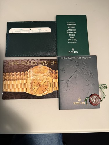 Rolex daytona booklet - daytona, set