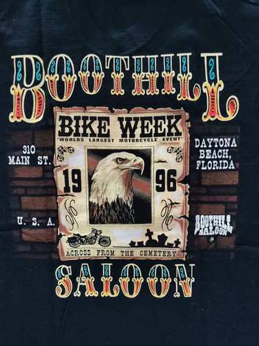 Boot hill saloon bike week - boot,