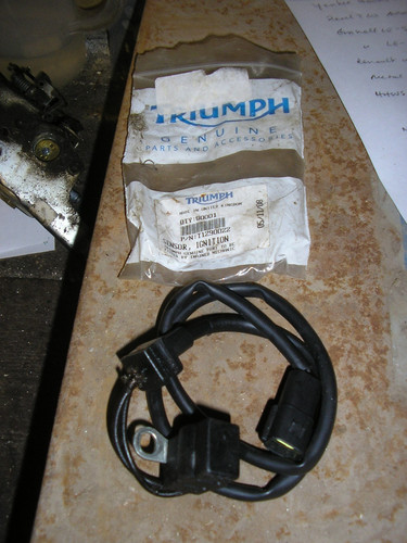 Triumph motorrad zündsensor - motorrad,