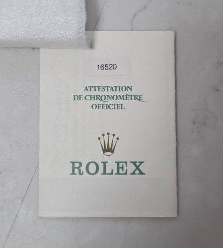 Rolex chronometer zertifikat - chronometer,