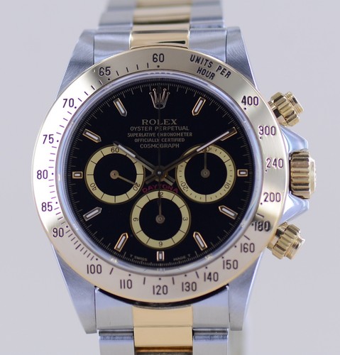 Rolex uhr daytona stahl - uhr, black