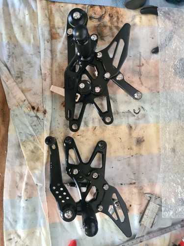 Fussrastenanlage set für - fussrastenanlage,